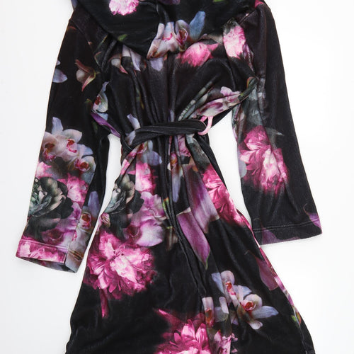 Ted Baker Womens Multicoloured Floral  Top Robe Size 12