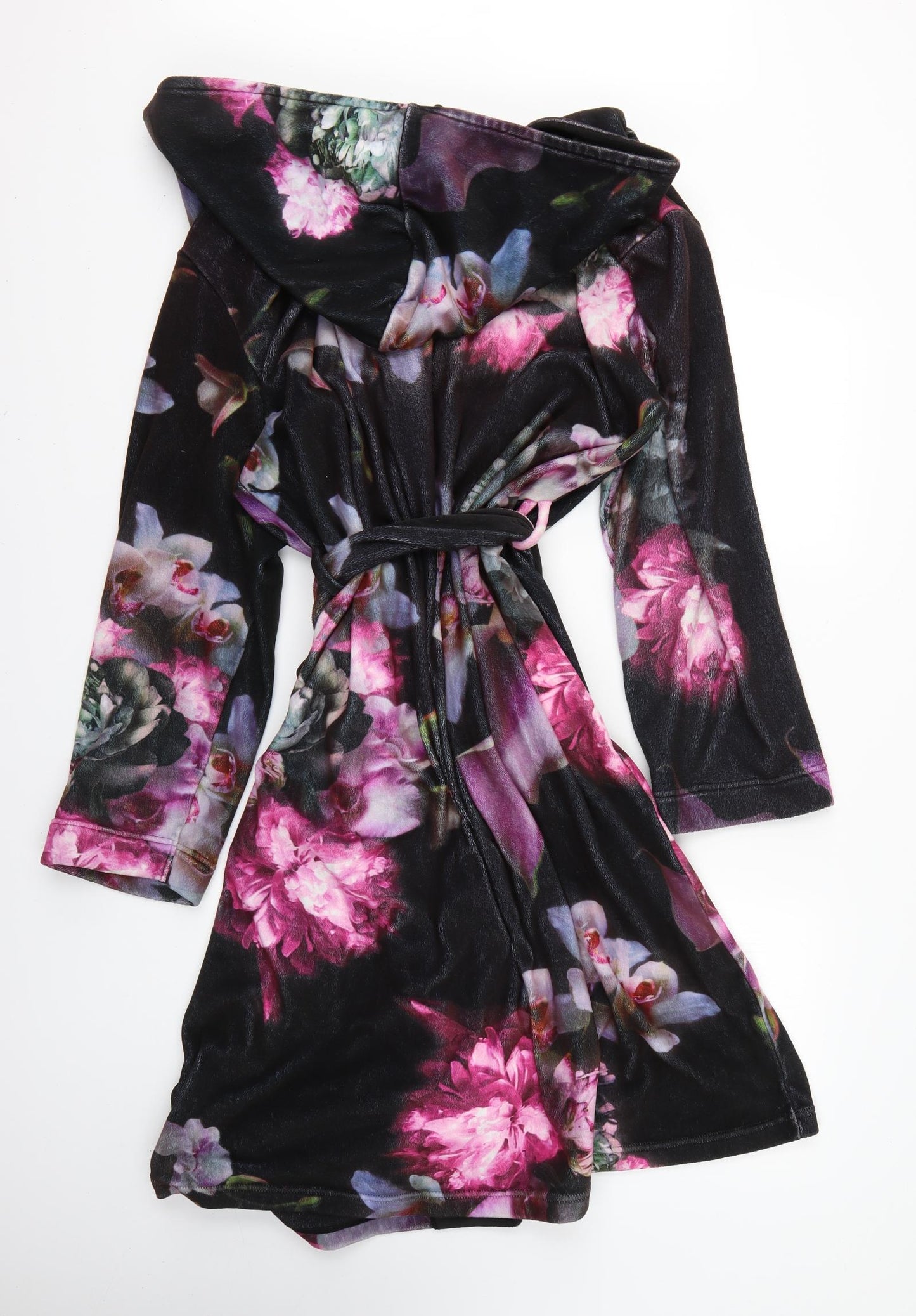Ted Baker Womens Multicoloured Floral  Top Robe Size 12
