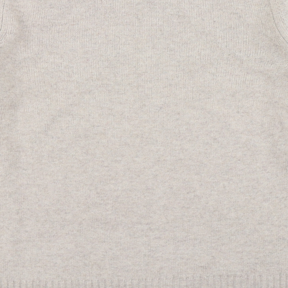 M&S colelction Womens Brown  Knit Pullover Jumper Size 16