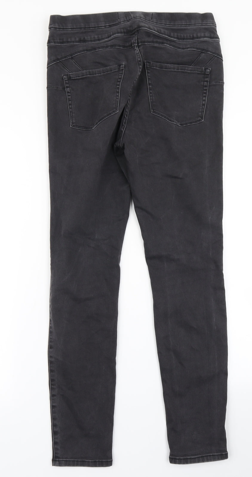 NEXT Womens Black  Denim Jegging Jeans Size 12 L28 in