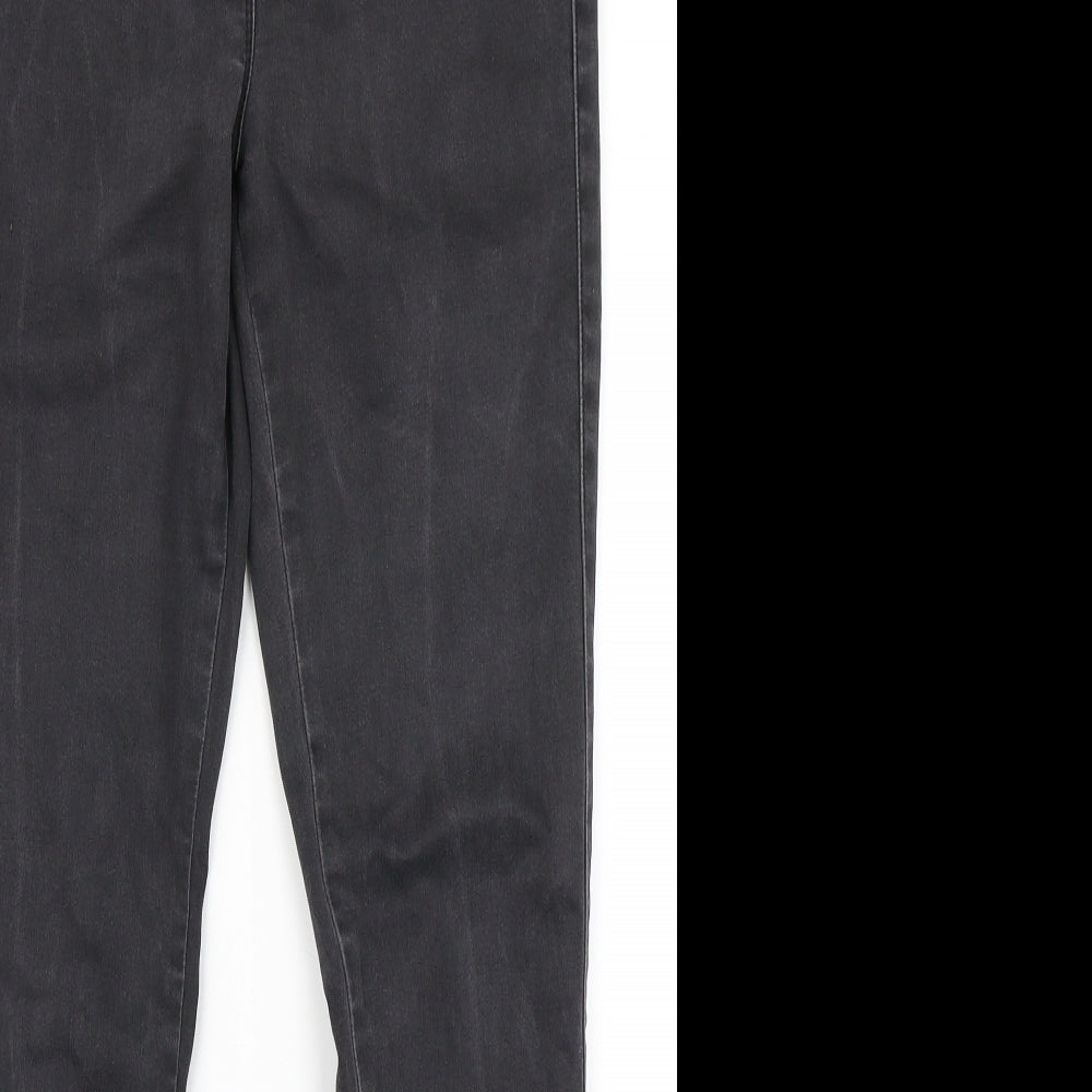 NEXT Womens Black  Denim Jegging Jeans Size 12 L28 in