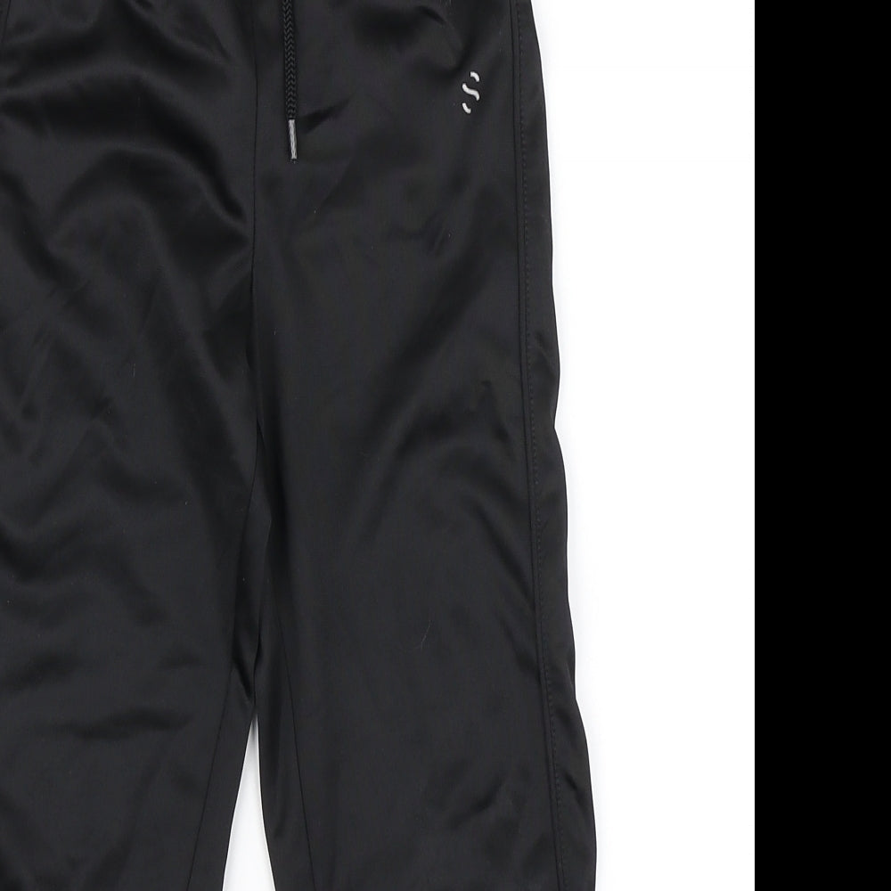 H&M Boys Black   Jogger Trousers Size 4-5 Years
