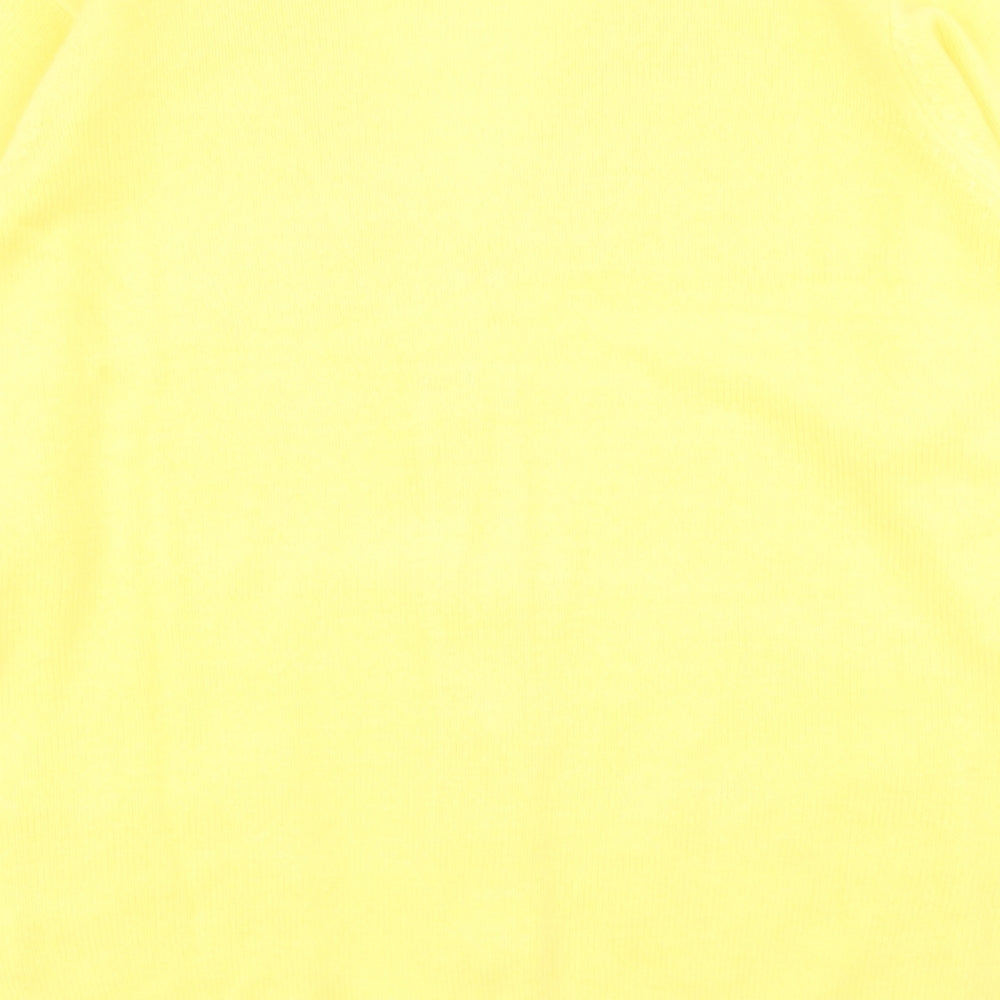Damart Womens Yellow  Knit Cardigan Jumper Size 18