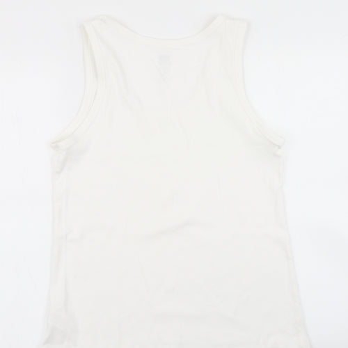 F&F Womens White   Basic Tank Size 20