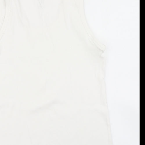 F&F Womens White   Basic Tank Size 20