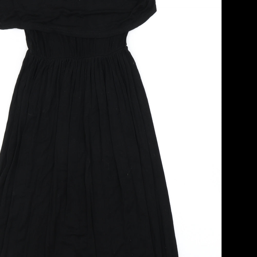 Krisp Womens Black   Skater Dress  Size 10