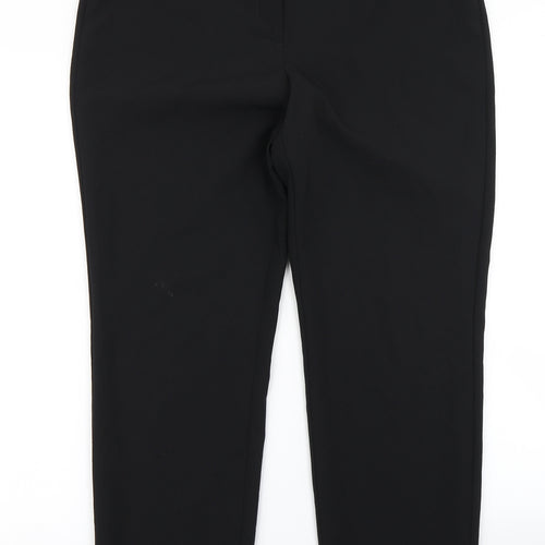 F&F Womens Black   Dress Pants Trousers Size 12 L27 in