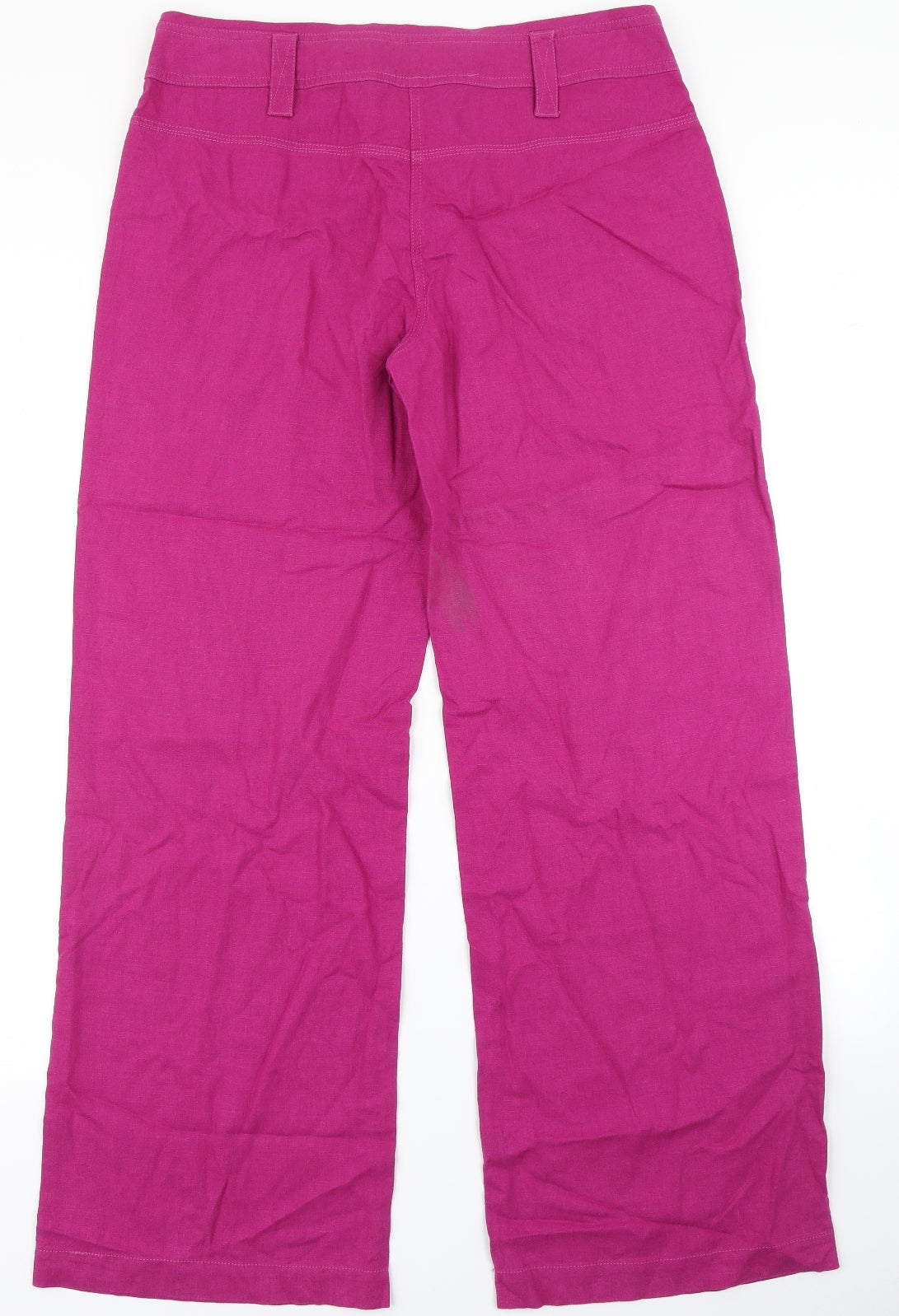 NEXT Womens Pink   Chino Trousers Size 14 L29 in