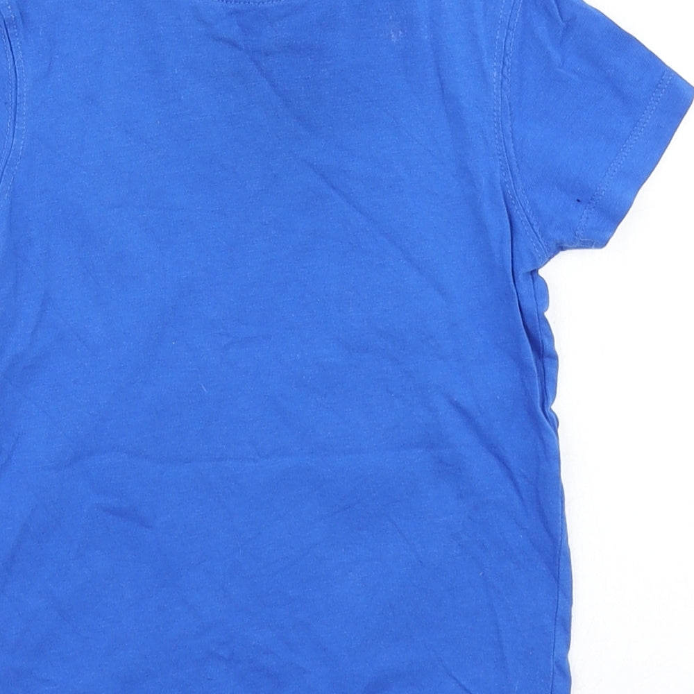 George Boys Blue   Basic T-Shirt Size 2-3 Years