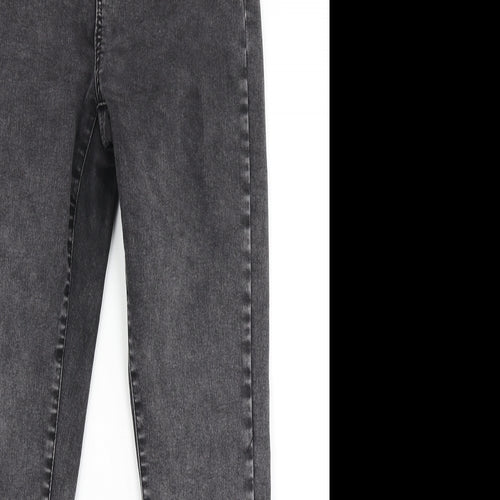 Denim Co Womens Grey  Denim Skinny Jeans Size 14 L26 in