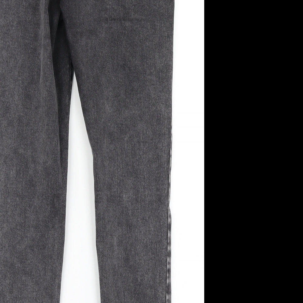 Denim Co Womens Grey  Denim Skinny Jeans Size 14 L26 in