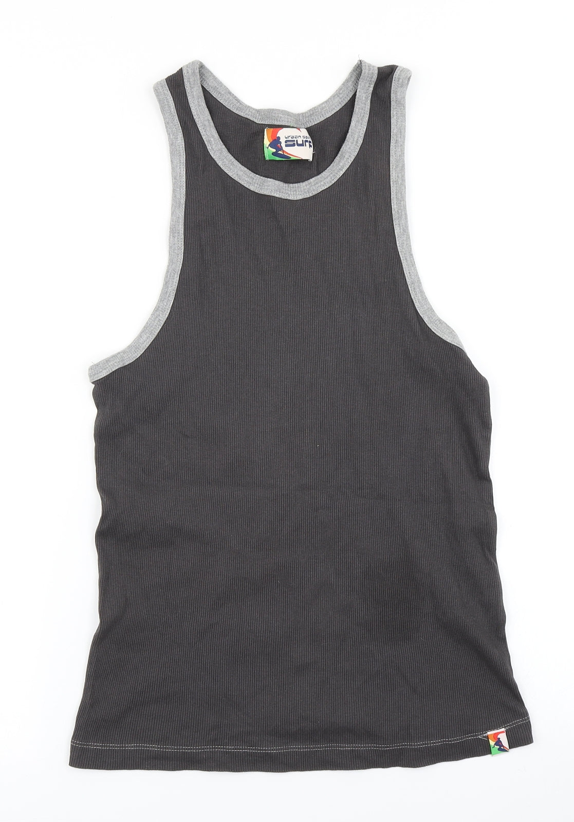 Urban Spirit Mens Grey    T-Shirt Size S  - tank