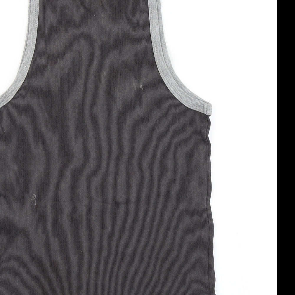 Urban Spirit Mens Grey    T-Shirt Size S  - tank