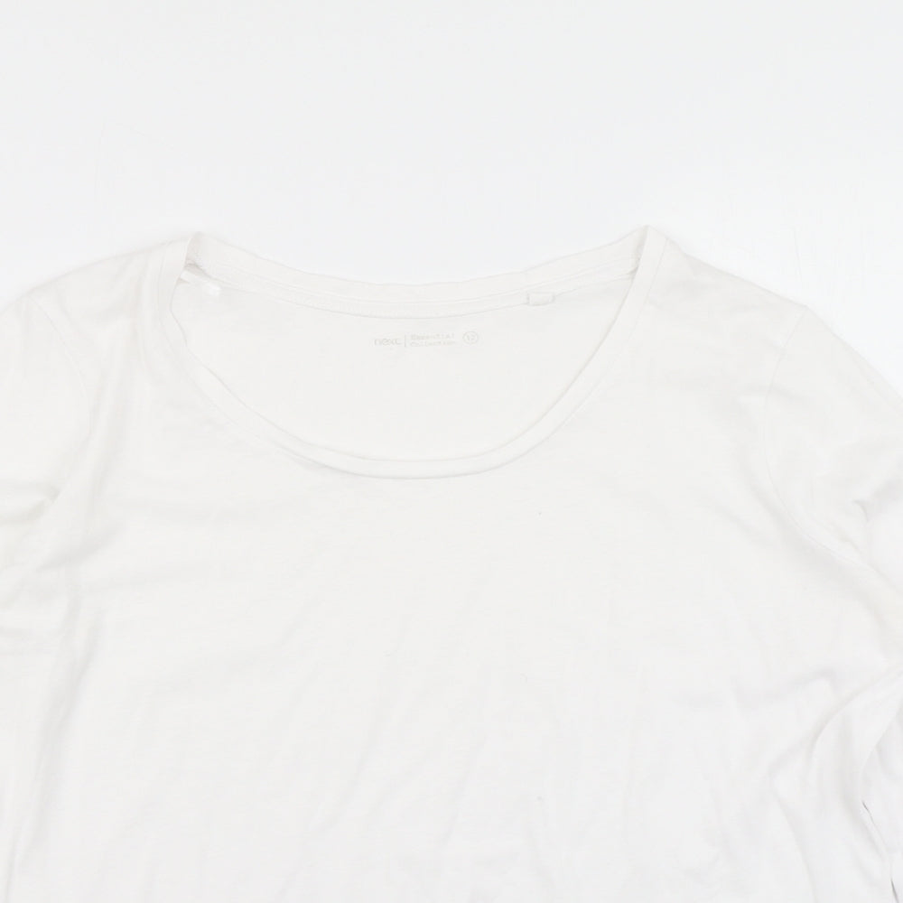 NEXT Womens White   Basic T-Shirt Size 12