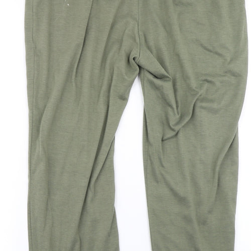 Primark Womens Green   Jogger Trousers Size M L27 in