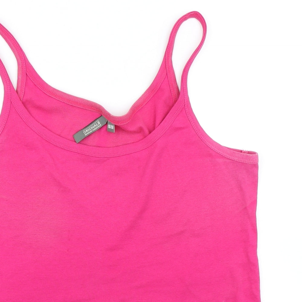 Originals Womens Pink   Camisole T-Shirt Size 16