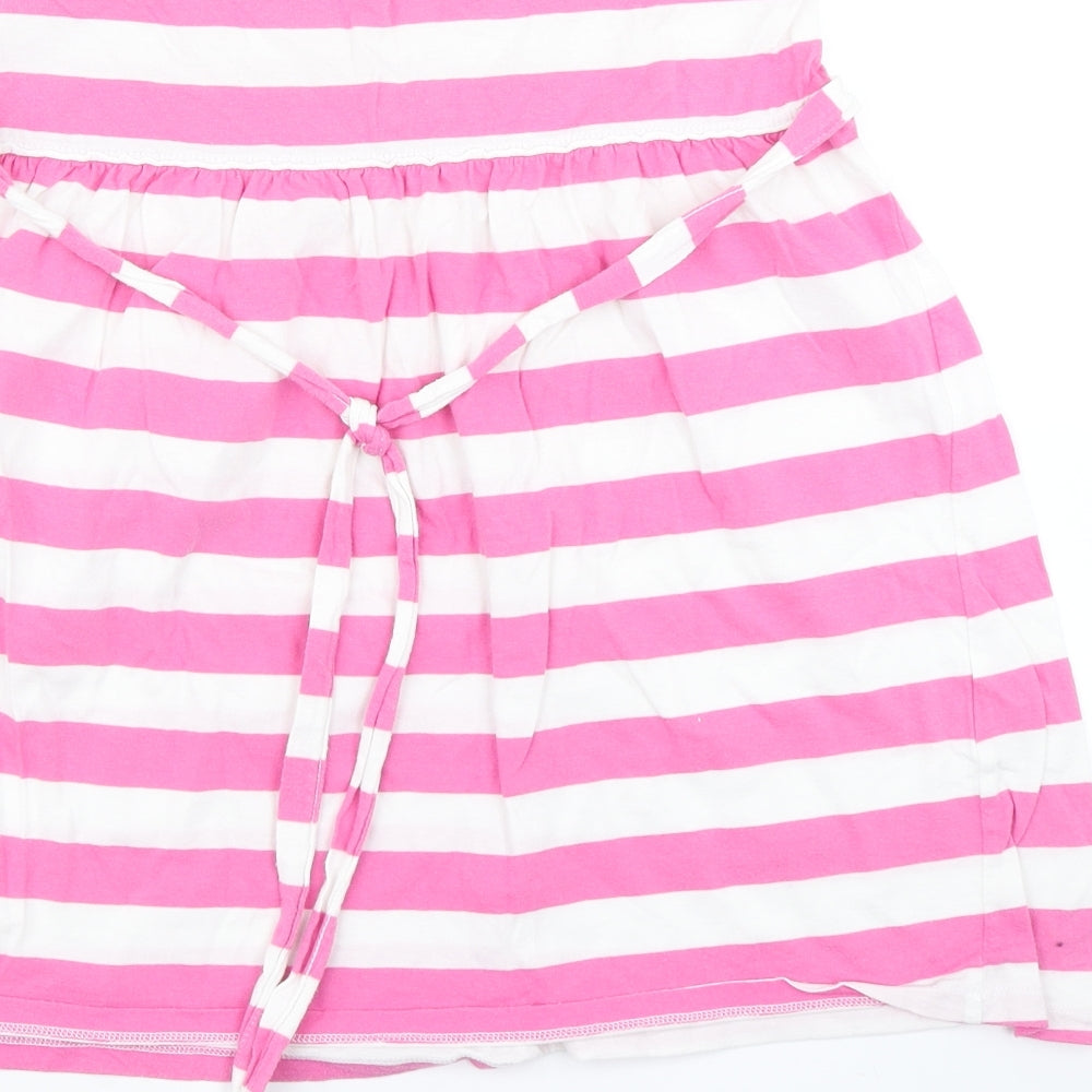 Papaya Womens Pink Striped  Basic T-Shirt Size 16  - Bandeau top