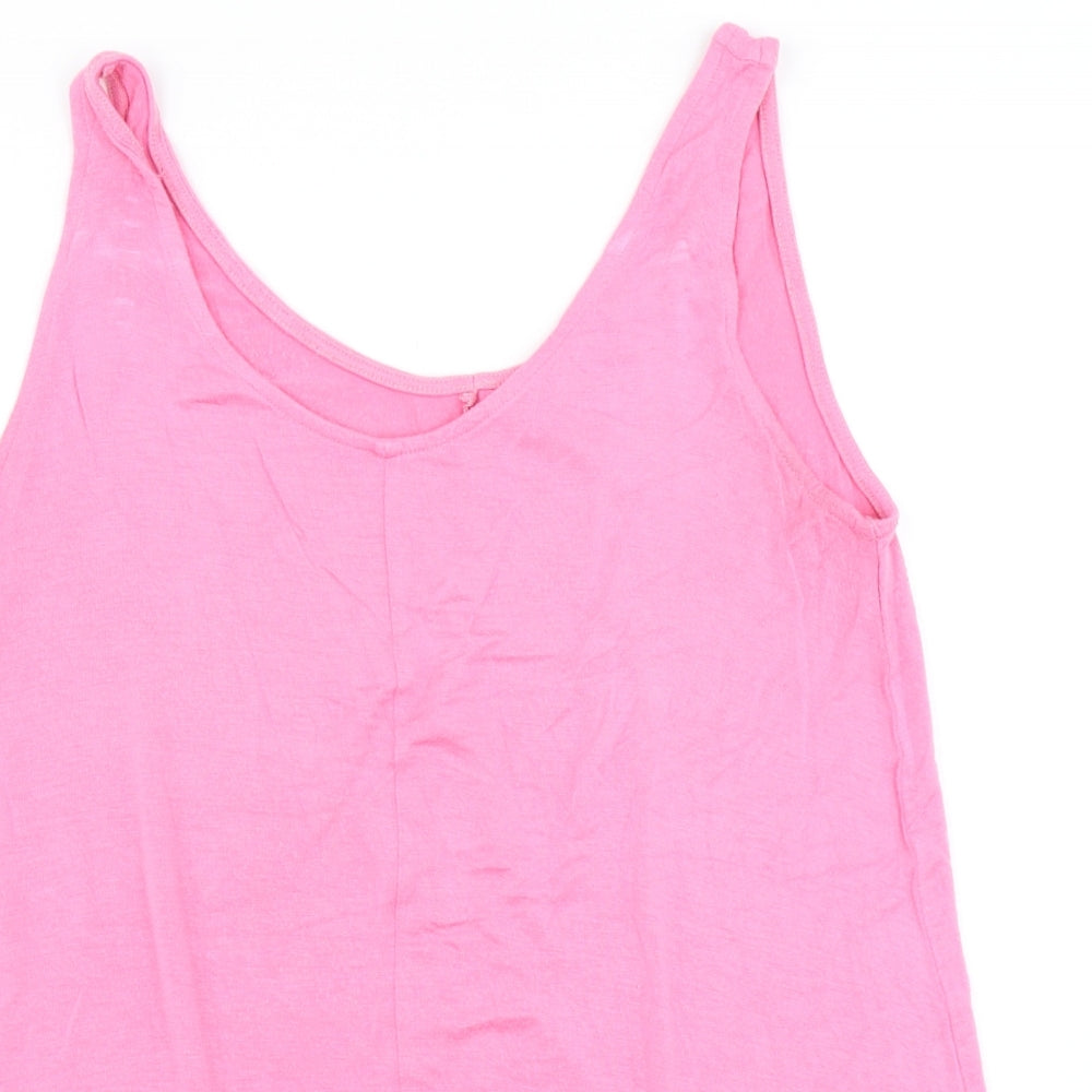 Originals Womens Pink   Basic Tank Size 12