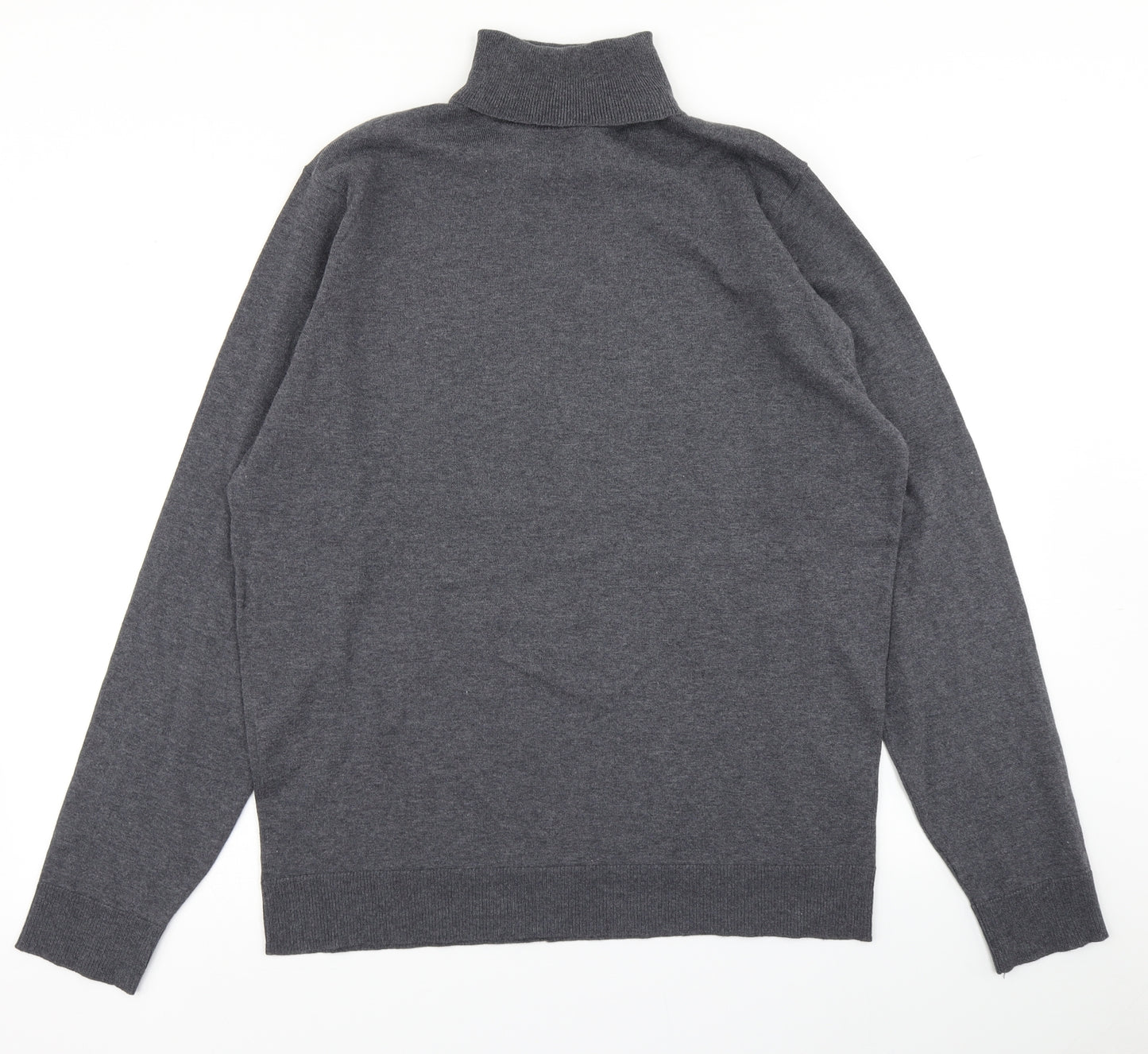 Primark Mens Grey  Knit Pullover Jumper Size XL