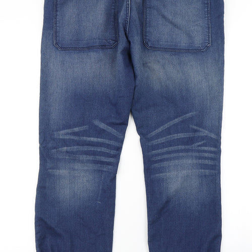 Easy Mens Blue  Denim Tapered Jeans Size 34 in L30 in