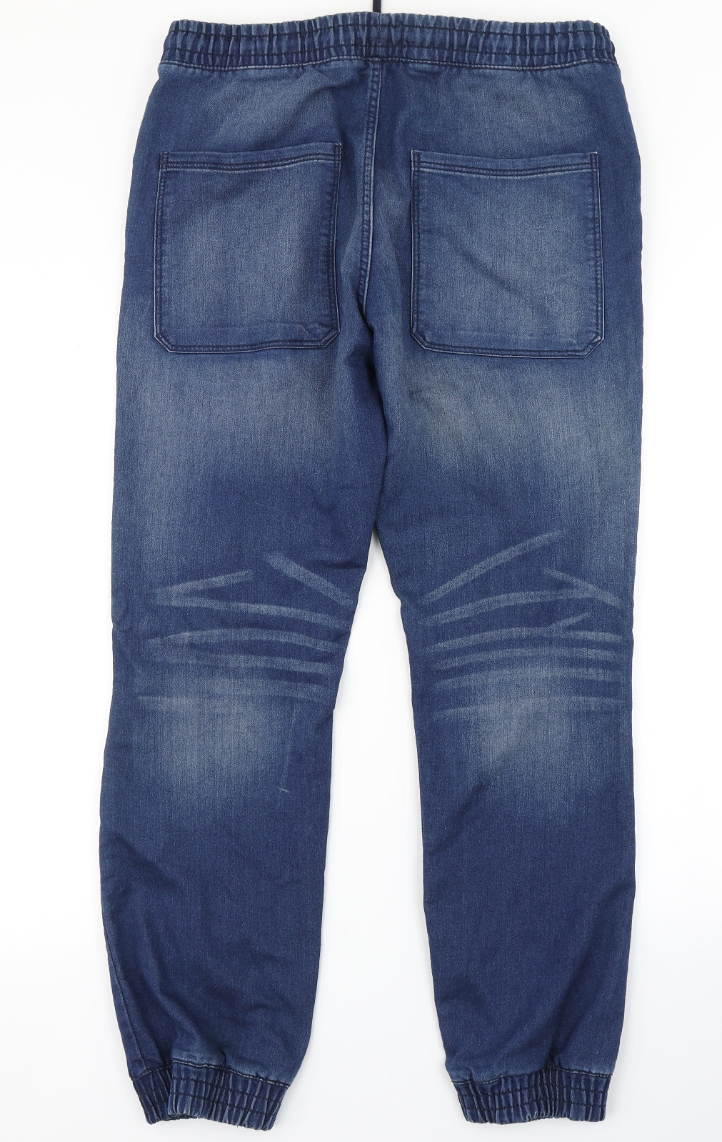 Easy Mens Blue  Denim Tapered Jeans Size 34 in L30 in