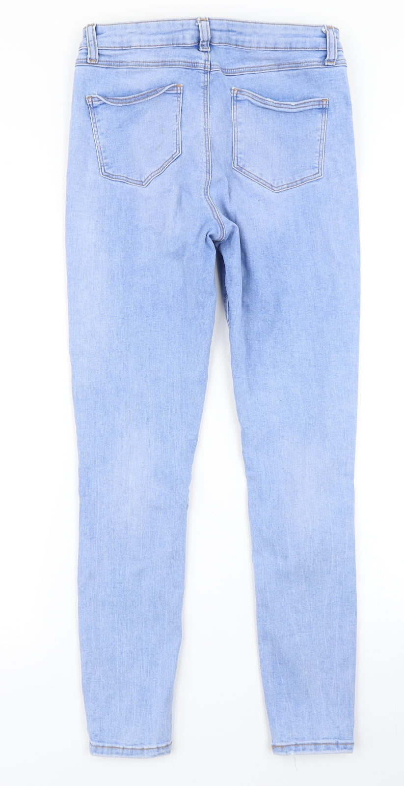 Denim Co Womens Blue  Denim Skinny Jeans Size 12 L26 in