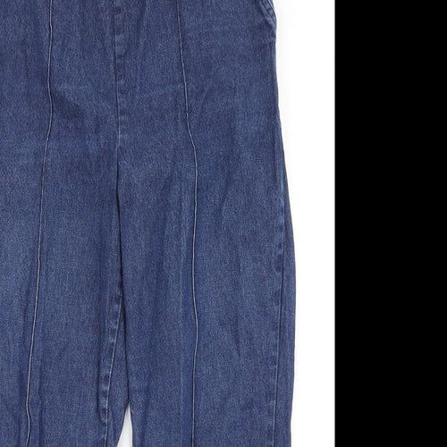 BM Womens Blue  Denim Cropped Jeans Size 16 L21 in