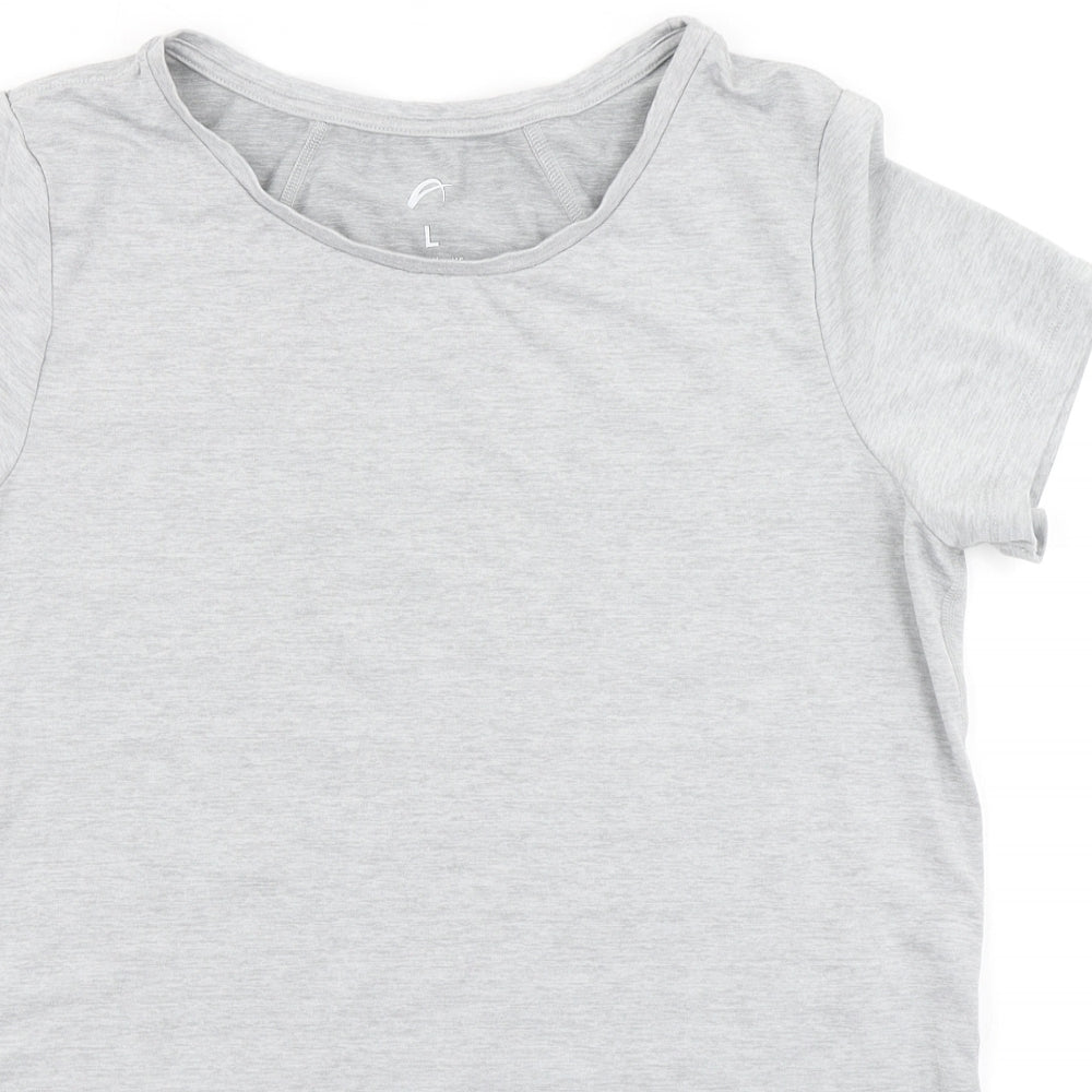 F&F Womens Grey   Basic T-Shirt Size L