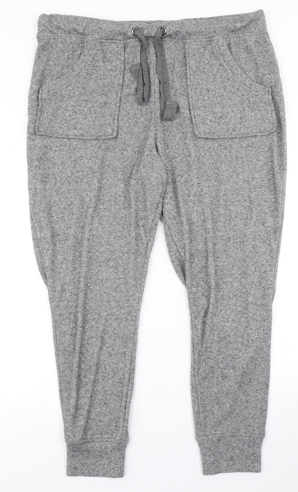 F&F Womens Grey   Jogger Trousers Size 20 L25 in