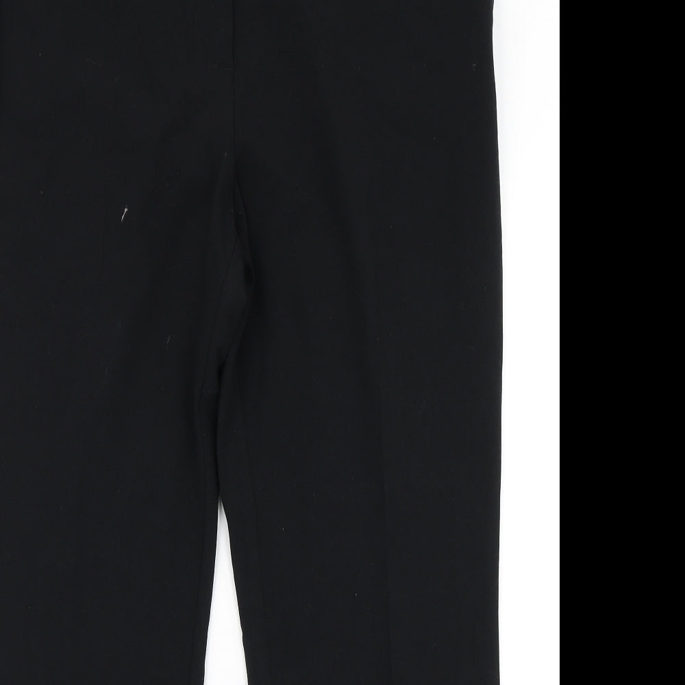 M&S Collection Womens Black   Dress Pants Trousers Size 16 L27 in
