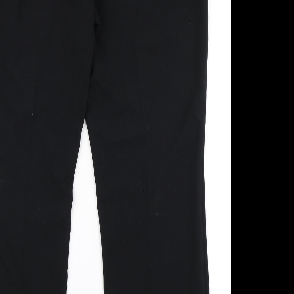 M&S Collection Womens Black   Dress Pants Trousers Size 16 L27 in