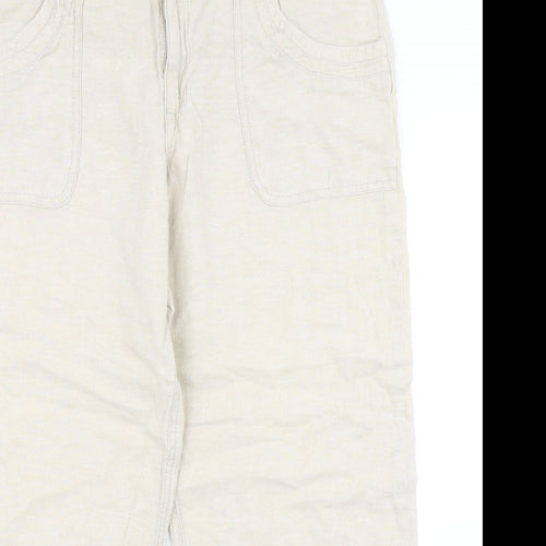 TU Womens Beige   Cargo Trousers Size 14 L25 in