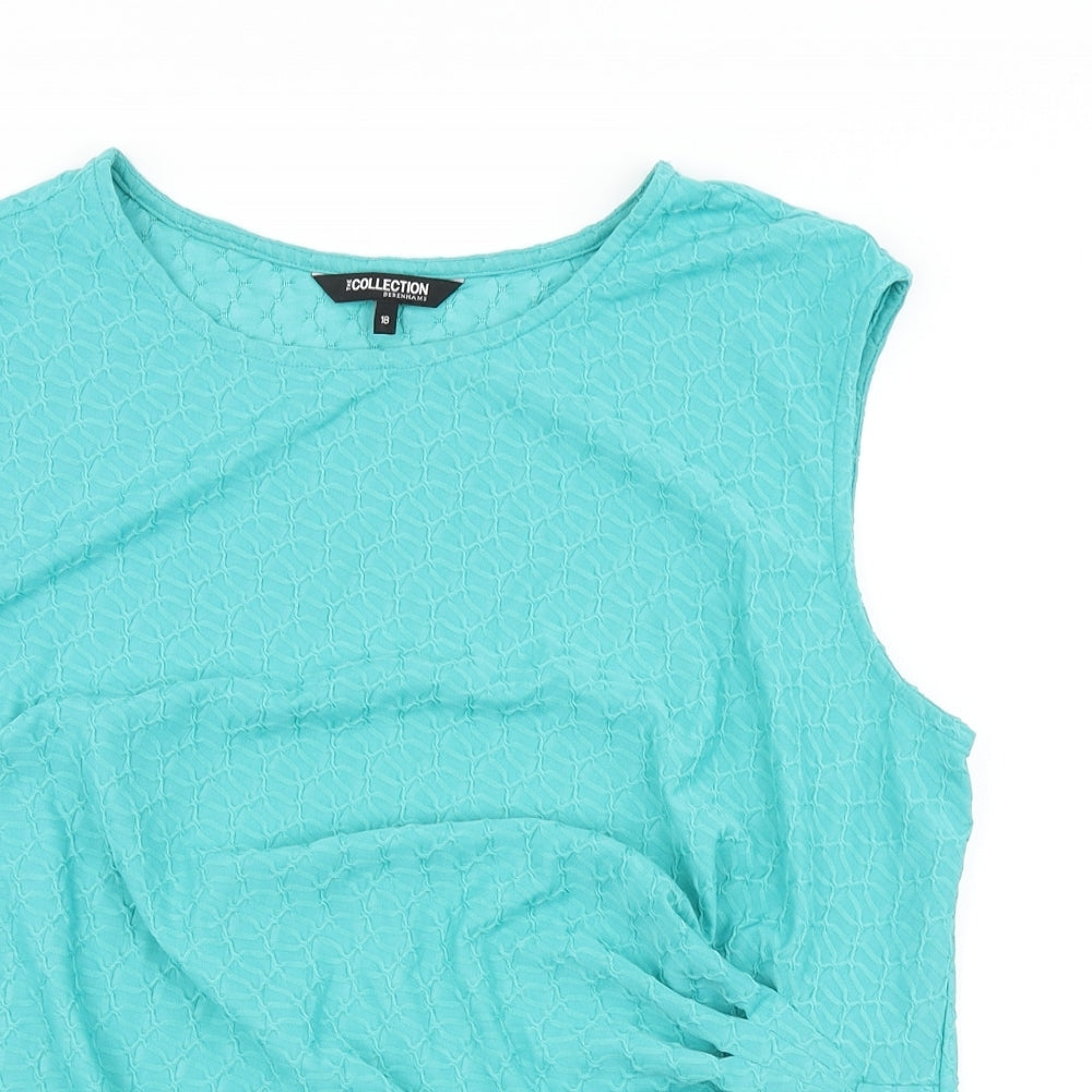 The Collection Womens Green   Basic Tank Size 18