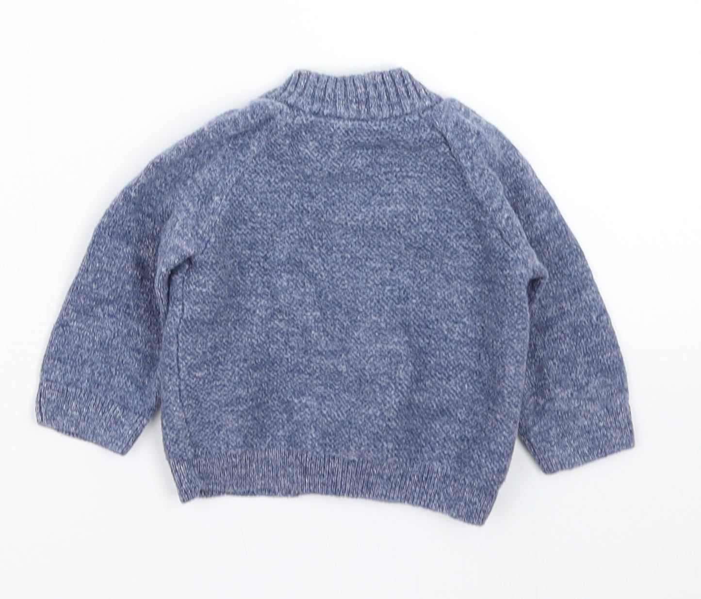 Matalan Girls Blue  Knit Cardigan Jumper Size 0-3 Months