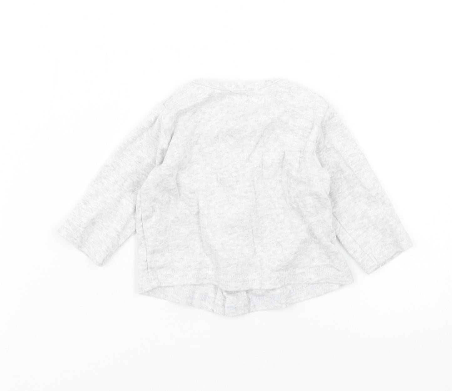 NEXT Girls Grey   Cardigan Jumper Size 0-3 Months