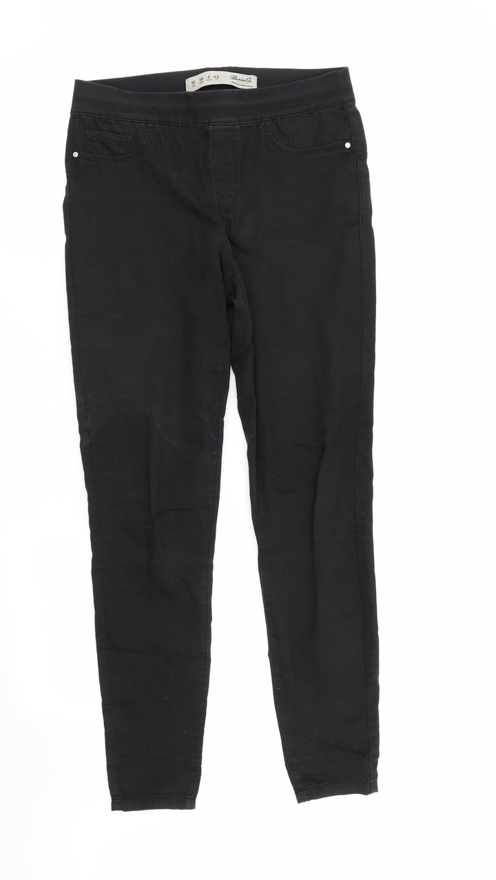 denim and co Womens Black   Jegging Jeans Size 10 L28 in - Stretch waistband