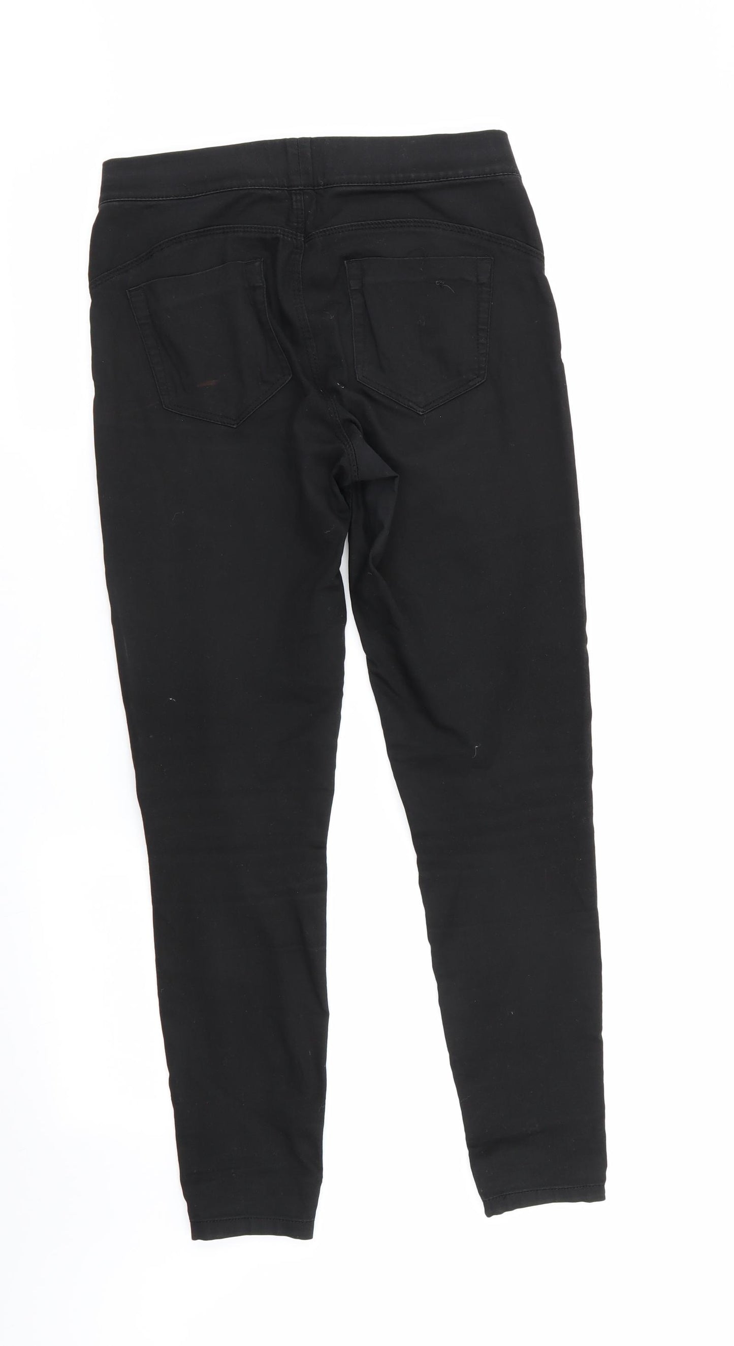 denim and co Womens Black   Jegging Jeans Size 10 L28 in - Stretch waistband