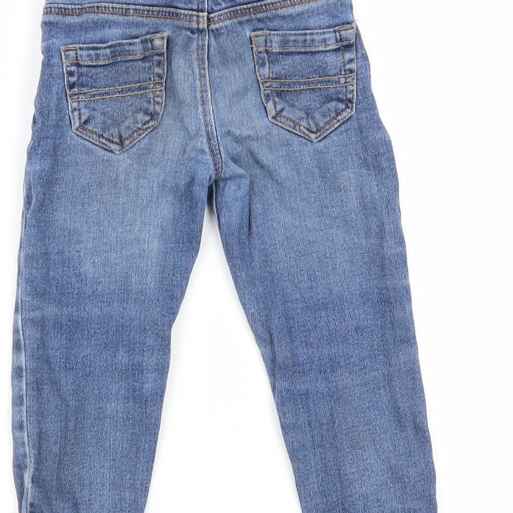 denim and co Boys Blue   Cargo Jeans Size 12-18 Months