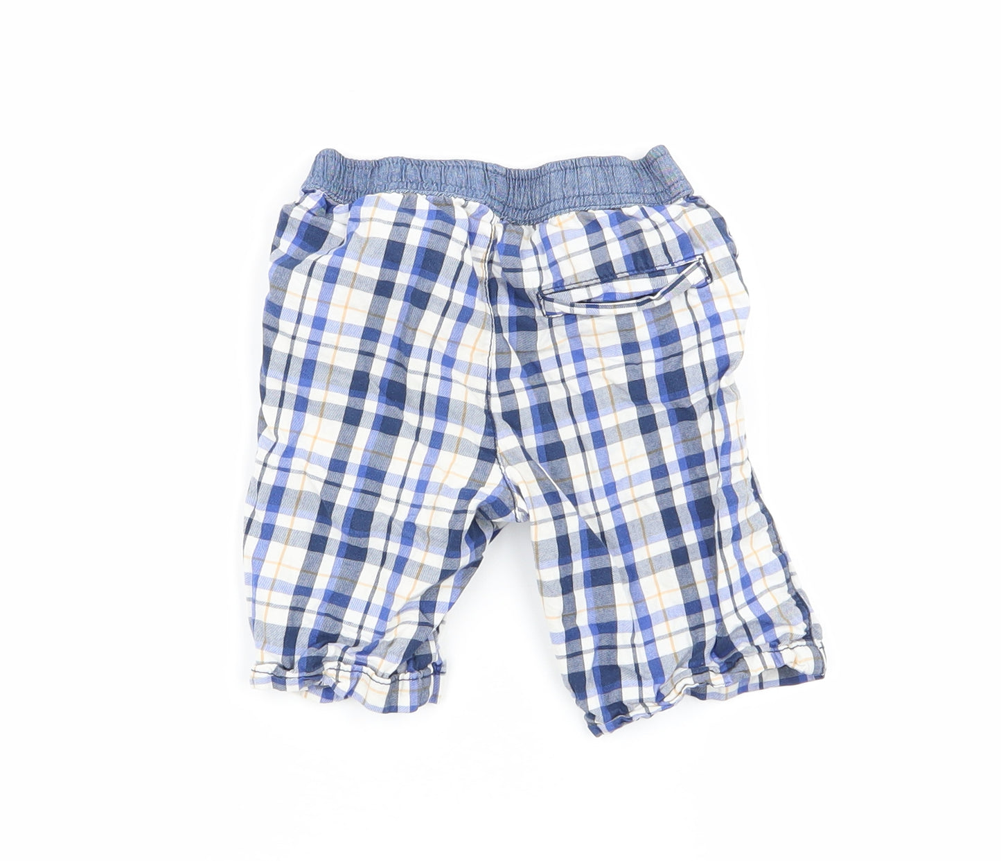 Matalan Boys Multicoloured Check  Capri Trousers Size 18-24 Months  - shorts