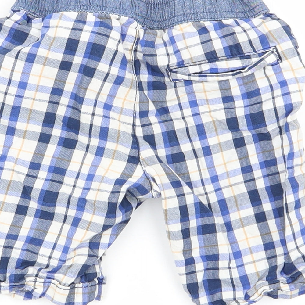 Matalan Boys Multicoloured Check  Capri Trousers Size 18-24 Months  - shorts