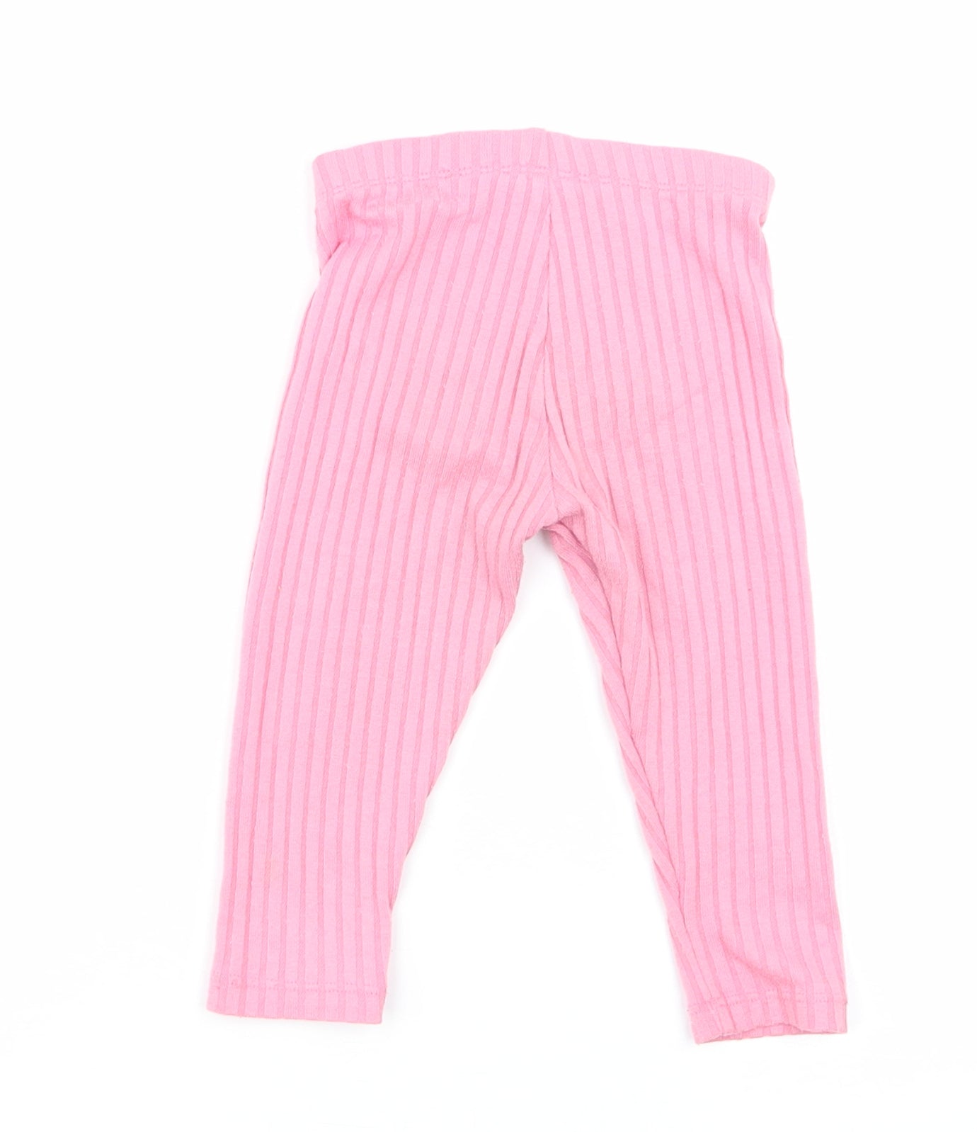 F&F Girls Pink   Jogger Trousers Size 12-18 Months  - legging
