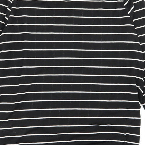 Warehouse Womens Multicoloured Striped  Basic T-Shirt Size 10