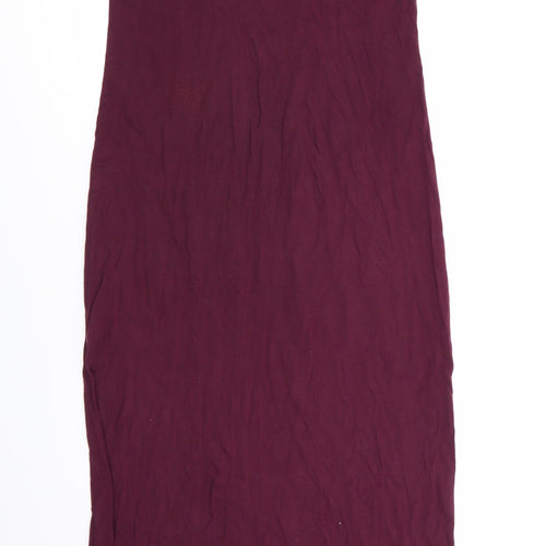 H&M Womens Purple   Fit & Flare  Size 6
