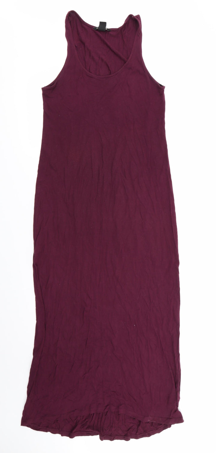 H&M Womens Purple   Fit & Flare  Size 6