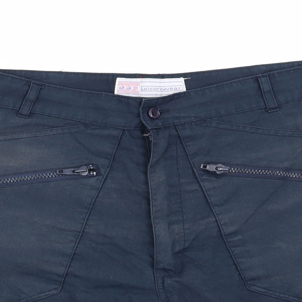 leisurewear Mens Blue   Chino Shorts Size 34 in
