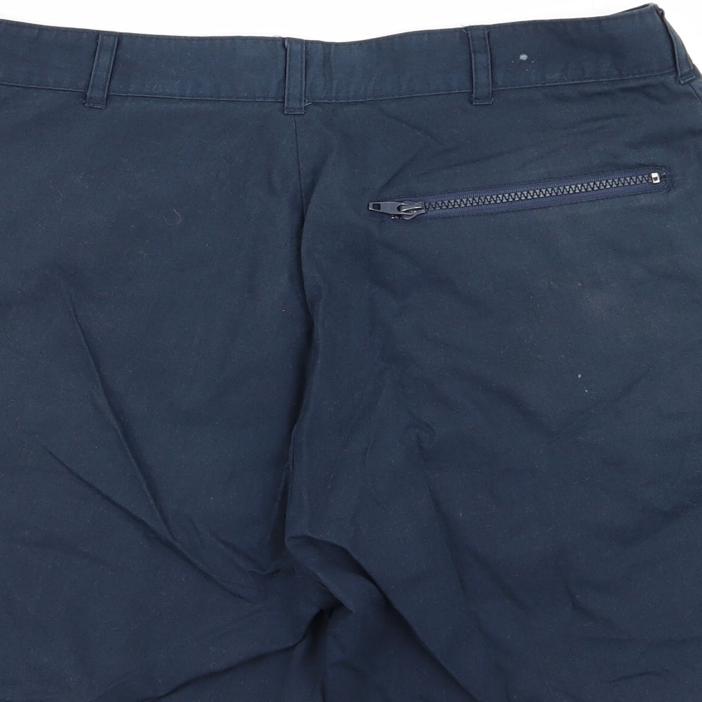 leisurewear Mens Blue   Chino Shorts Size 34 in