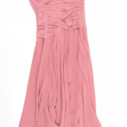 Sangria Womens Pink   Fit & Flare  Size 12
