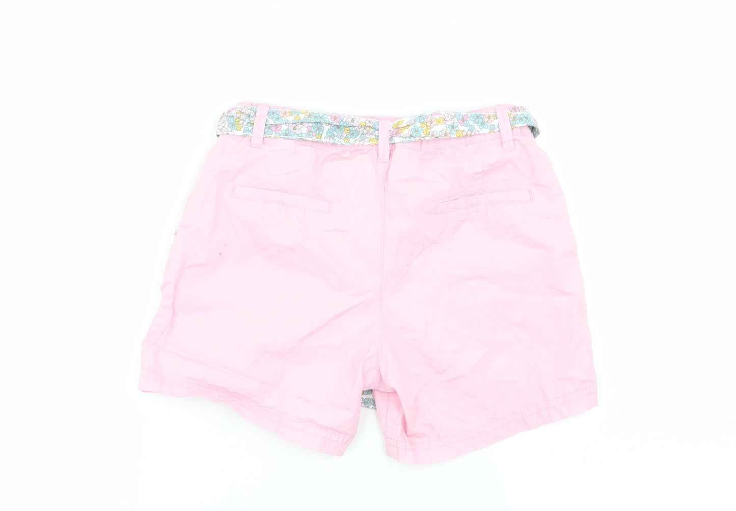 H&M Girls Pink   Chino Shorts Size 8 Years