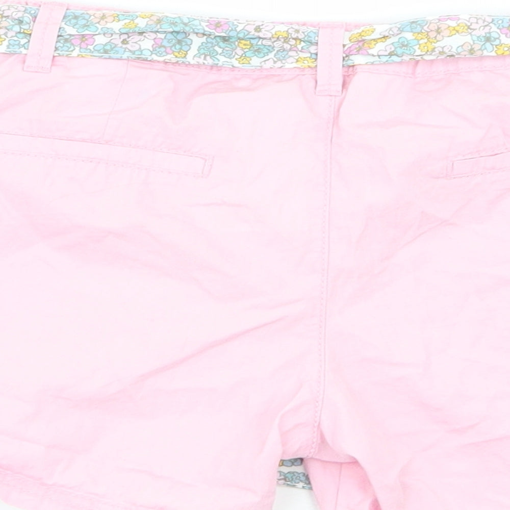 H&M Girls Pink   Chino Shorts Size 8 Years