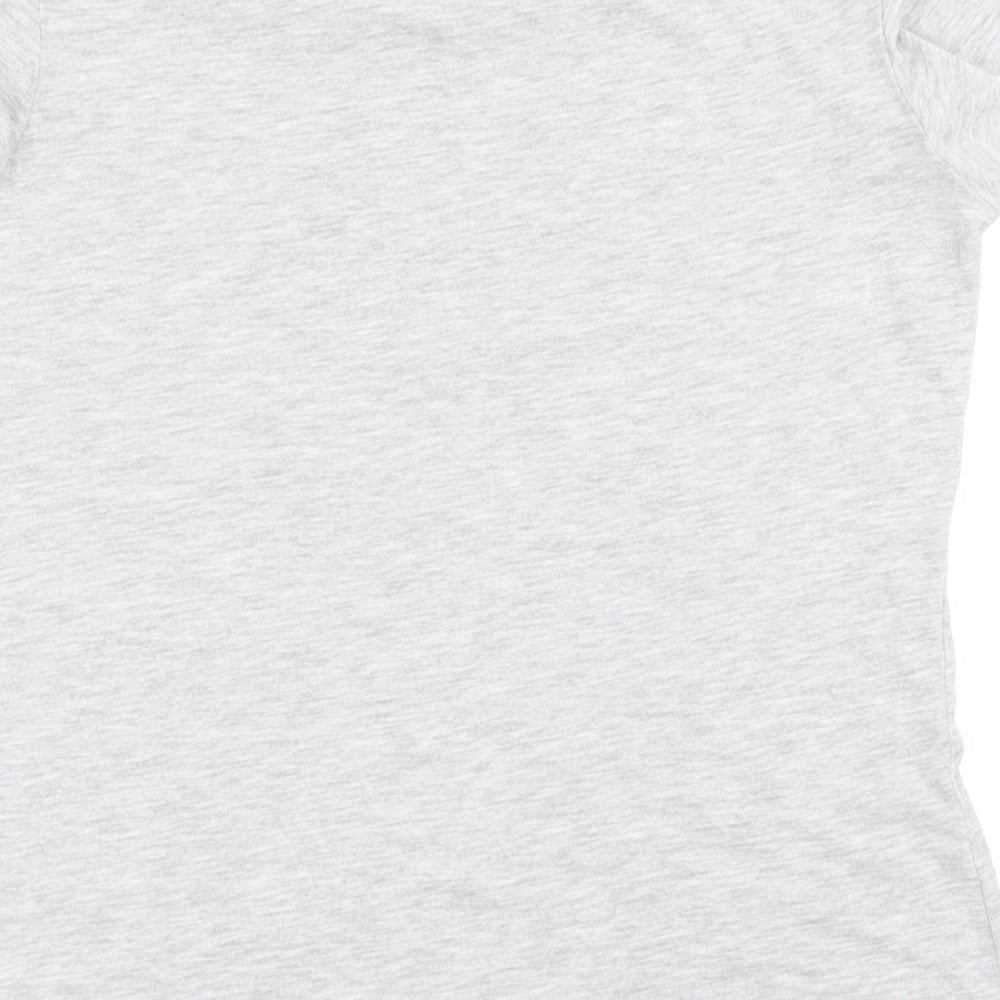 Disney Girls Grey Solid  Top Pyjama Top Size 11-12 Years